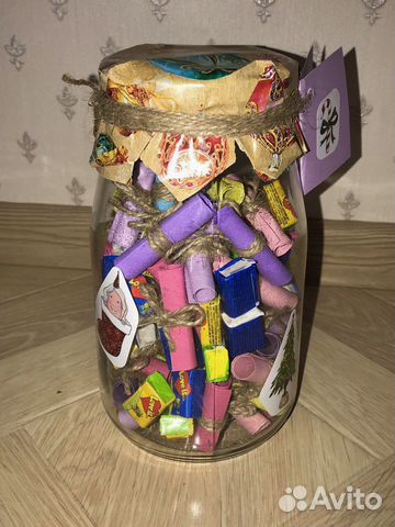 Сладкий подарок для партнера на заказ