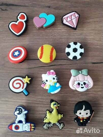 Джибитсы для crocs новые