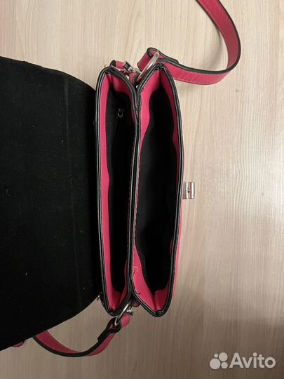 Сумка женская через плечо розовая