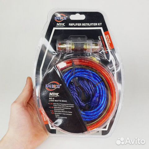 Комплект проводов для усилителя/сабвуфера MDK