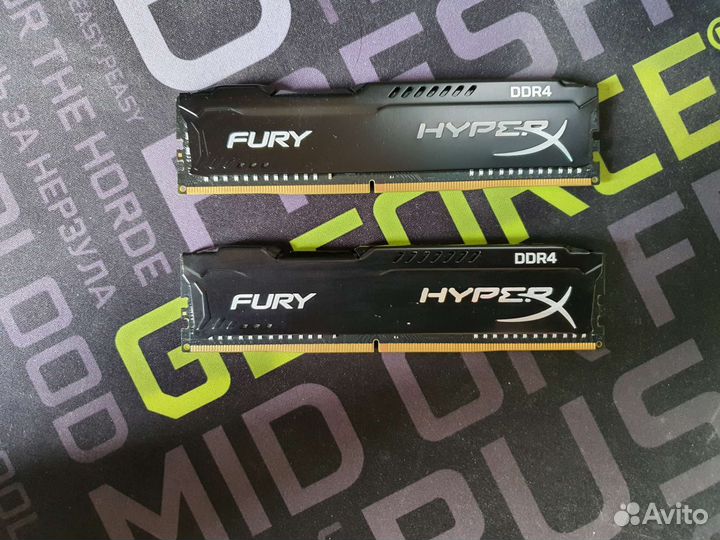 Оперативная память ddr4 8gb (2x4) 2666