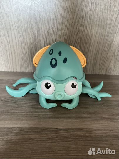 Осьминог заводной интерактивна игрушка