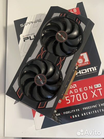 Видеокарта sapphire puls rx5700xt 8gb