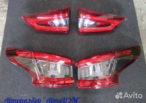 Комплект фонарей Nissan Qashqai J11