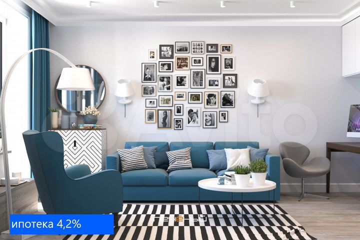 Квартира-студия, 32,5 м², 12/17 эт.