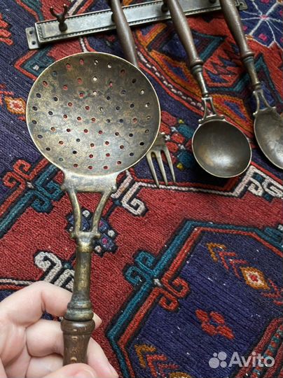 Набор кухонный Латунь Италия