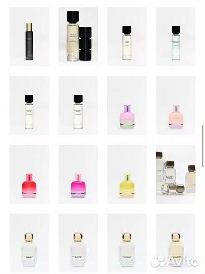 Zara парфюмерия