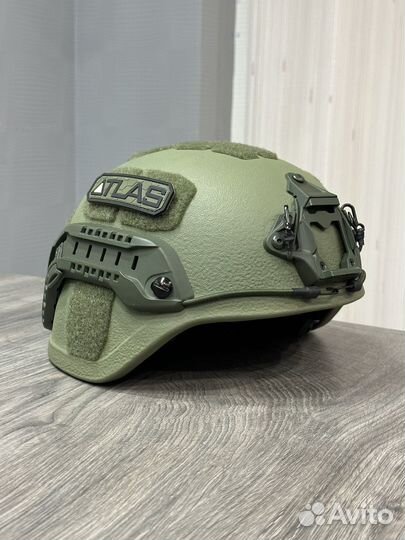 Новый Баллистический шлем Atlas Mk2 (Бр2) Олива