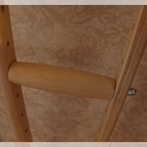 Костыли подмышечные взрослые деревянные