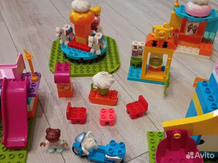 Lego duplo парк атракционов