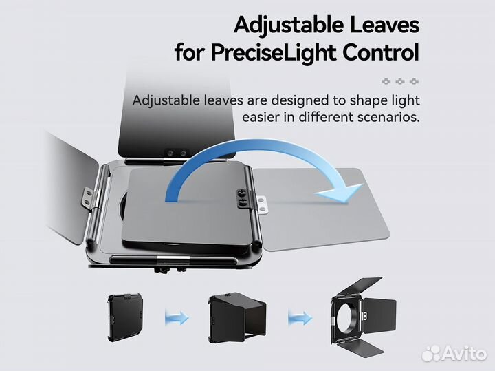 Ulanzi 4-Leaf Barndoors Mini Bowens LT028