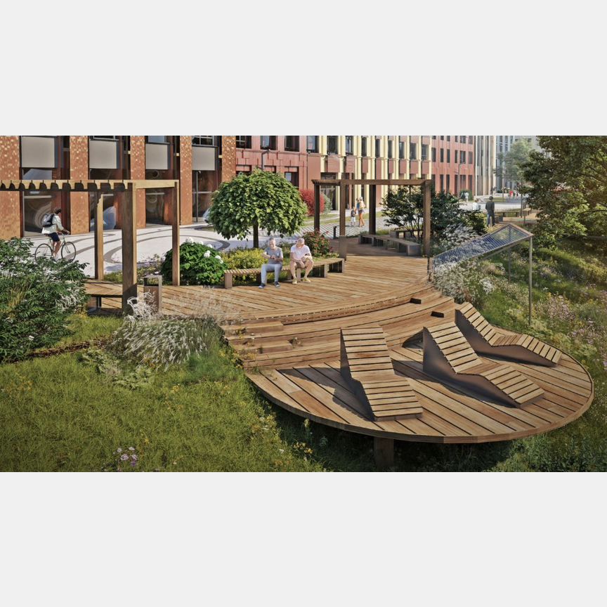 2-к. квартира, 69,6 м², 12/43 эт.