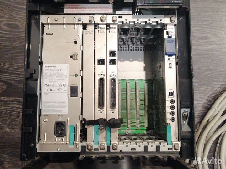 Цифровая гибридная IP-атс PanasonicKX-TDA100