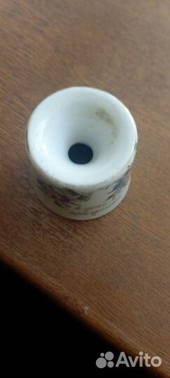 Чернильница фарфоровая ручная роспись