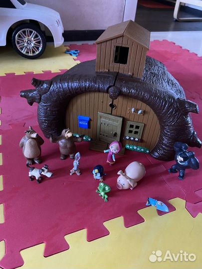 Домик медведя из маша и медведь