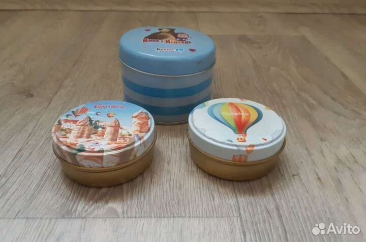 Железные коробочки