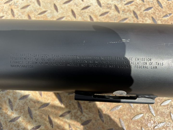 Выхлоп harley davidson street 750/XG 750