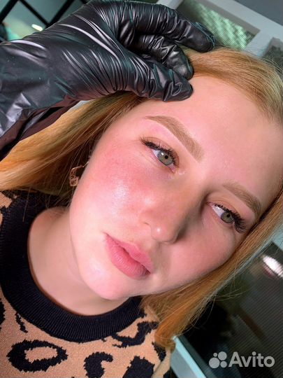 Перманент бровей и губ