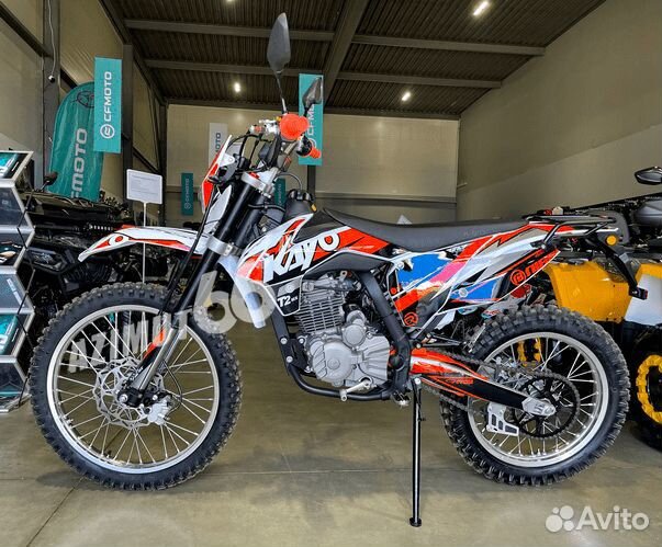 Мотоцикл эндуро Kayo T2 MX 250 с Птс - в наличии