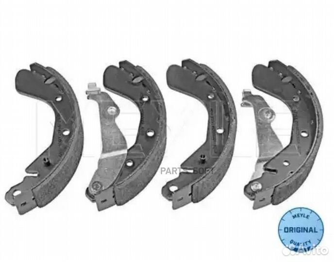 Meyle 29-14 533 0001 Колодки торм.бараб.203x36,3