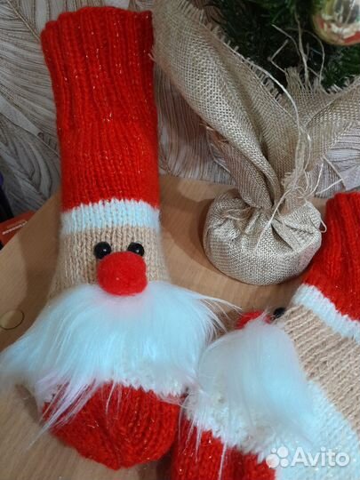 Новогодние носки 36р-37р