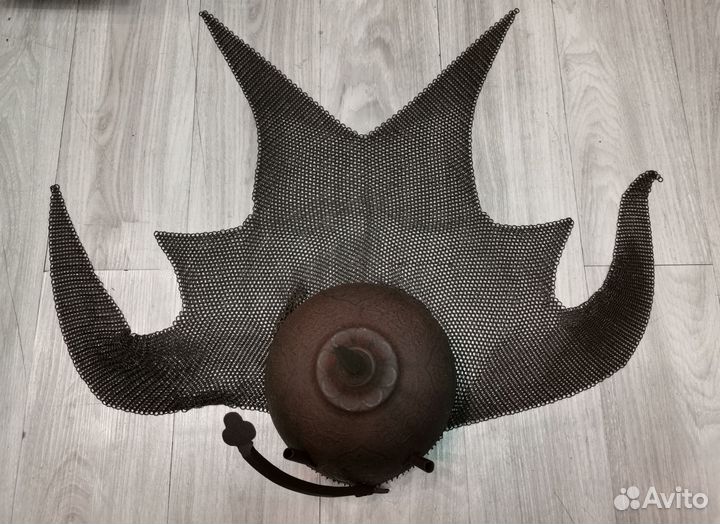 Шлем стальной. Кула Худ. Бармицей.Персия