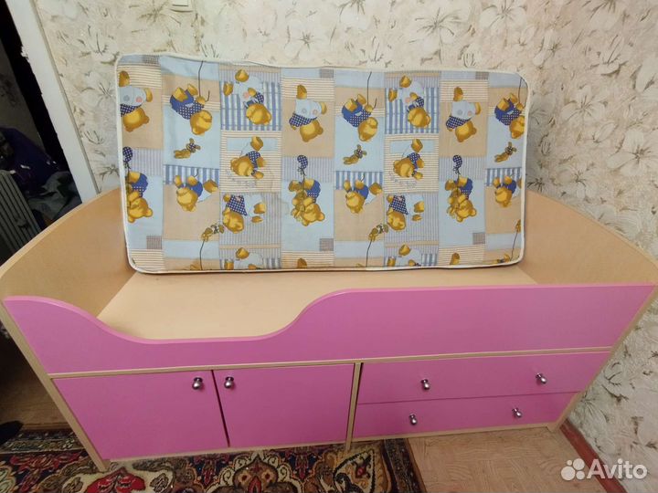 Детская кровать от 3 лет для девочки