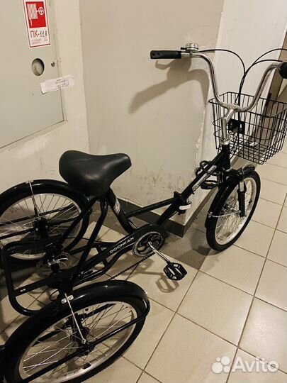 Велосипед складной, трехколесный Дункан