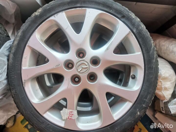 Колеса 225 45 18 toyo всесезонные в сборе от mazda