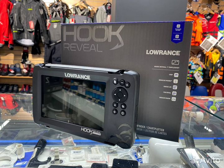 Эхолот Lowrance Hook Reveal 7 Tripleshot