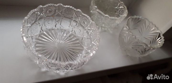 Хрустальная посуда СССР