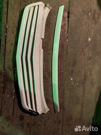 Решетка бампера сабля приора 2