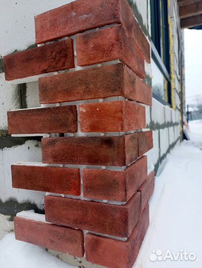 Фасадные угловые термопанели с завода лофт