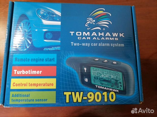 Сигнализация с автозапуском, tomahawk TW-9010