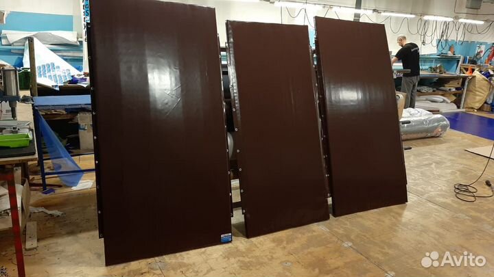 Защитные маты протекторы для стен и колонн