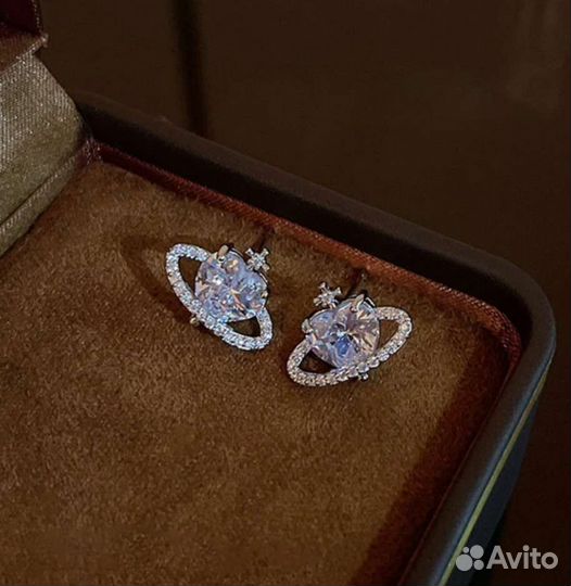 Серьги пусеты Vivienne Westwood