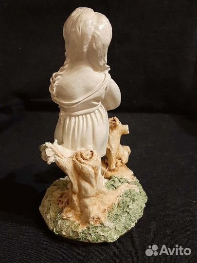 Статуэтка Девочка с собачкой, СССР