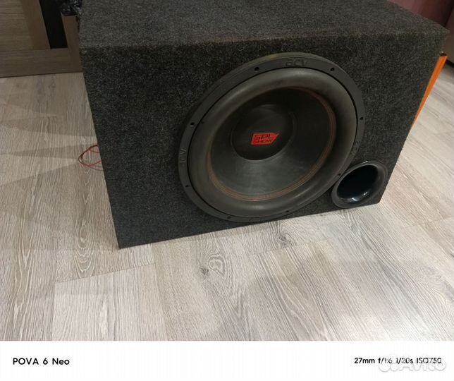 Сабвуфер и усилитель бу