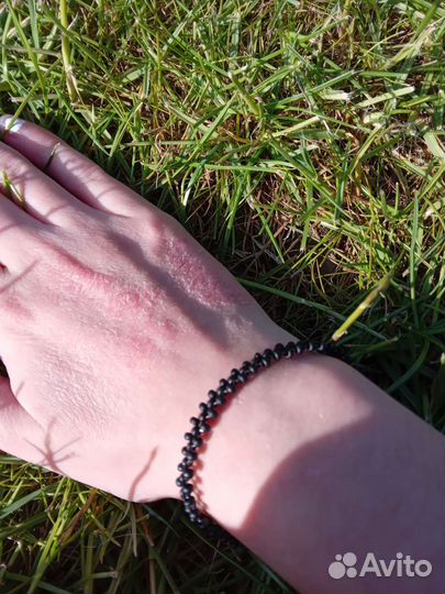 Браслет из бисера крестиком