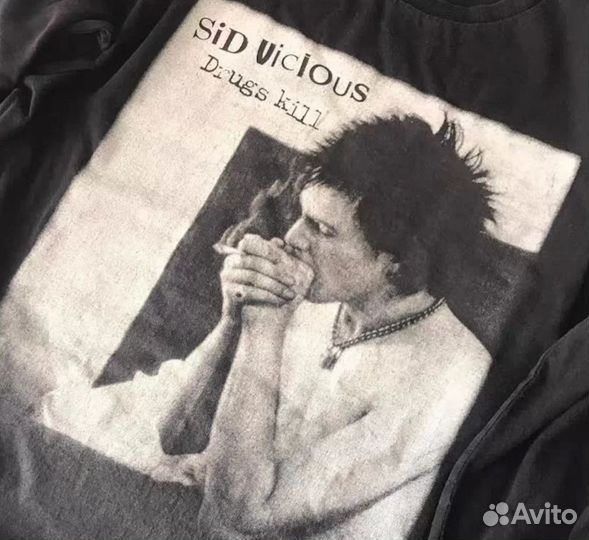 Лонгслив Sid vicious drugs kill