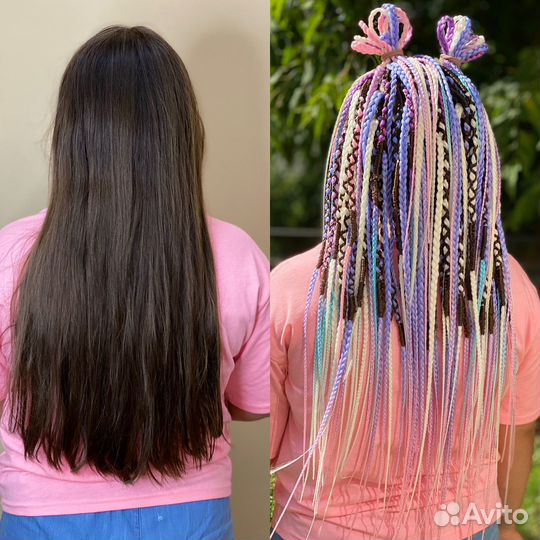 Комплект косичек