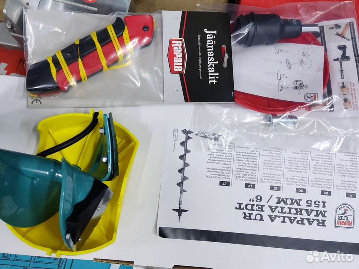 Бур для зимней рыбалки под шуруповерт