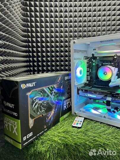 Игровой пк i5-14400/RTX3060Ti/B760/32gb/1TB m2