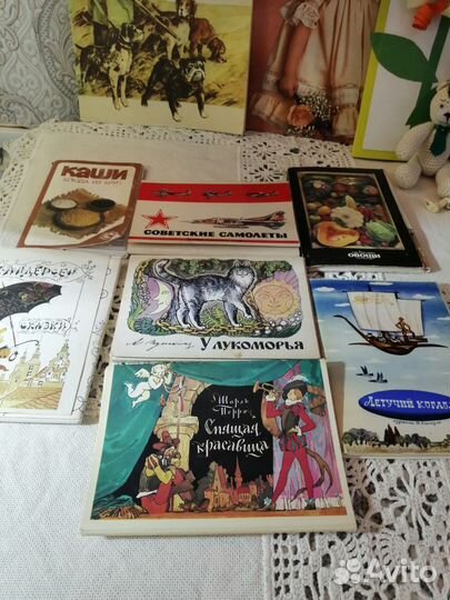 Открытки, книжка времён СССР
