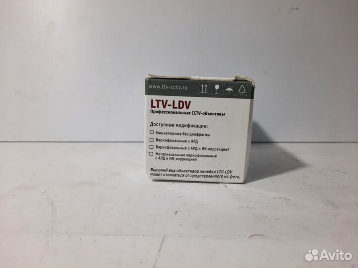 Объектив cctv LTV-LDV-2812V для корпусных камер