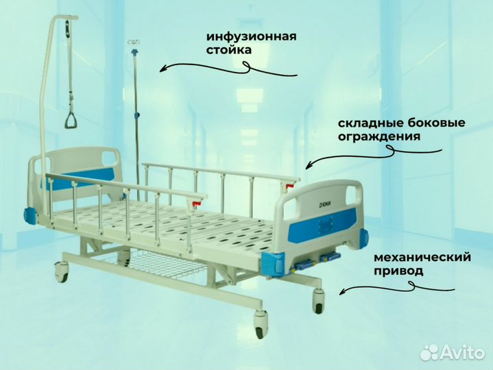 Медицинская кровать