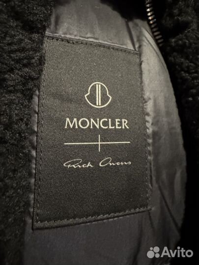 Пуховик Rick Owens Moncler Оригинал