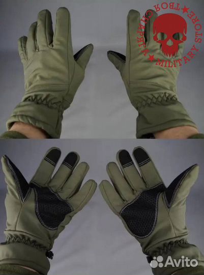 Перчатки тактические soft shell -20