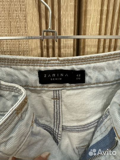 Джинсы широкие zarina 42