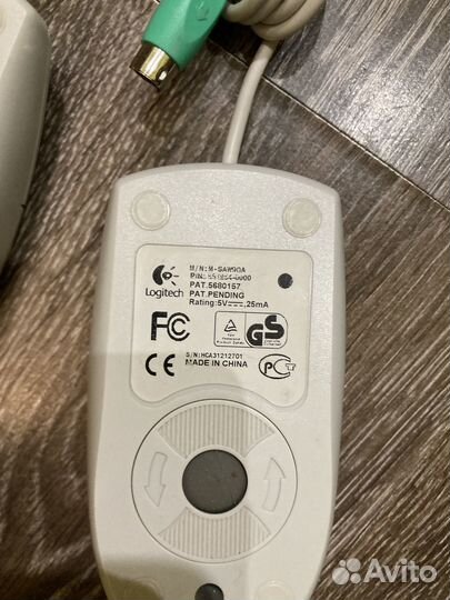 Ретро компьютерная мышь